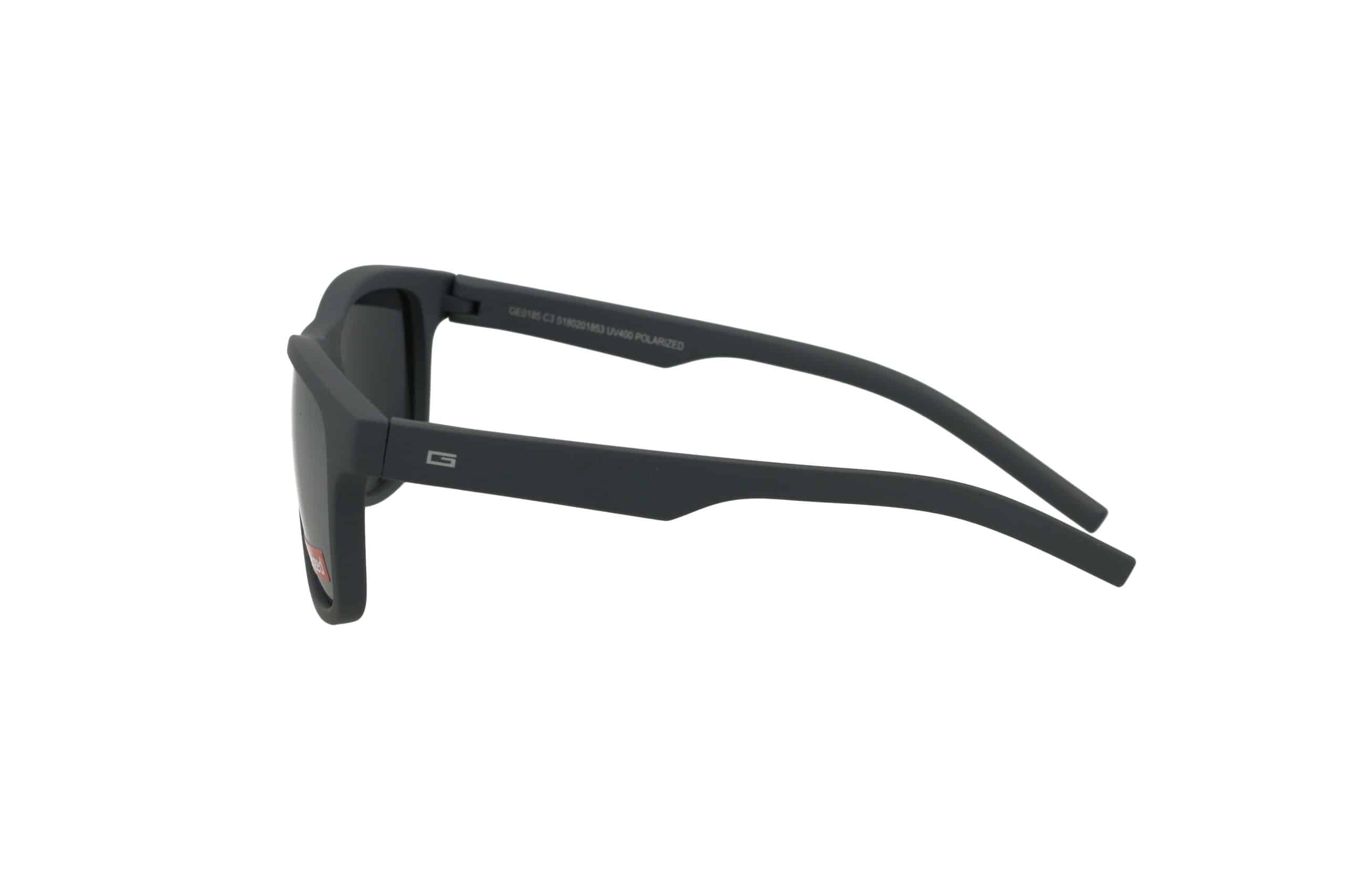 משקפי שמש - פלסטיק מעוגלים (1853): עיצוב קלאסי במחיר מושלם, מסגרת שחורה בעיצוב מלבני עבה.