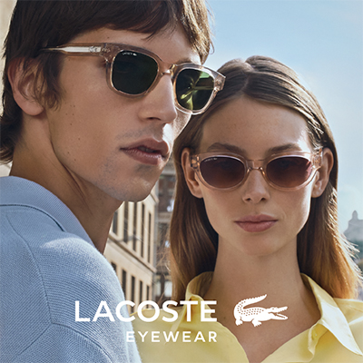 משקפי שמש – פלסטיק חתוליים של LACOSTE
